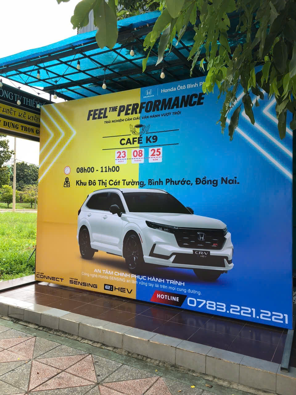 demo cho hãng xe hoda trước ngày làm lễ